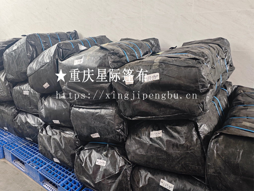 黑色塑料布PE防渗布油田工地使用
